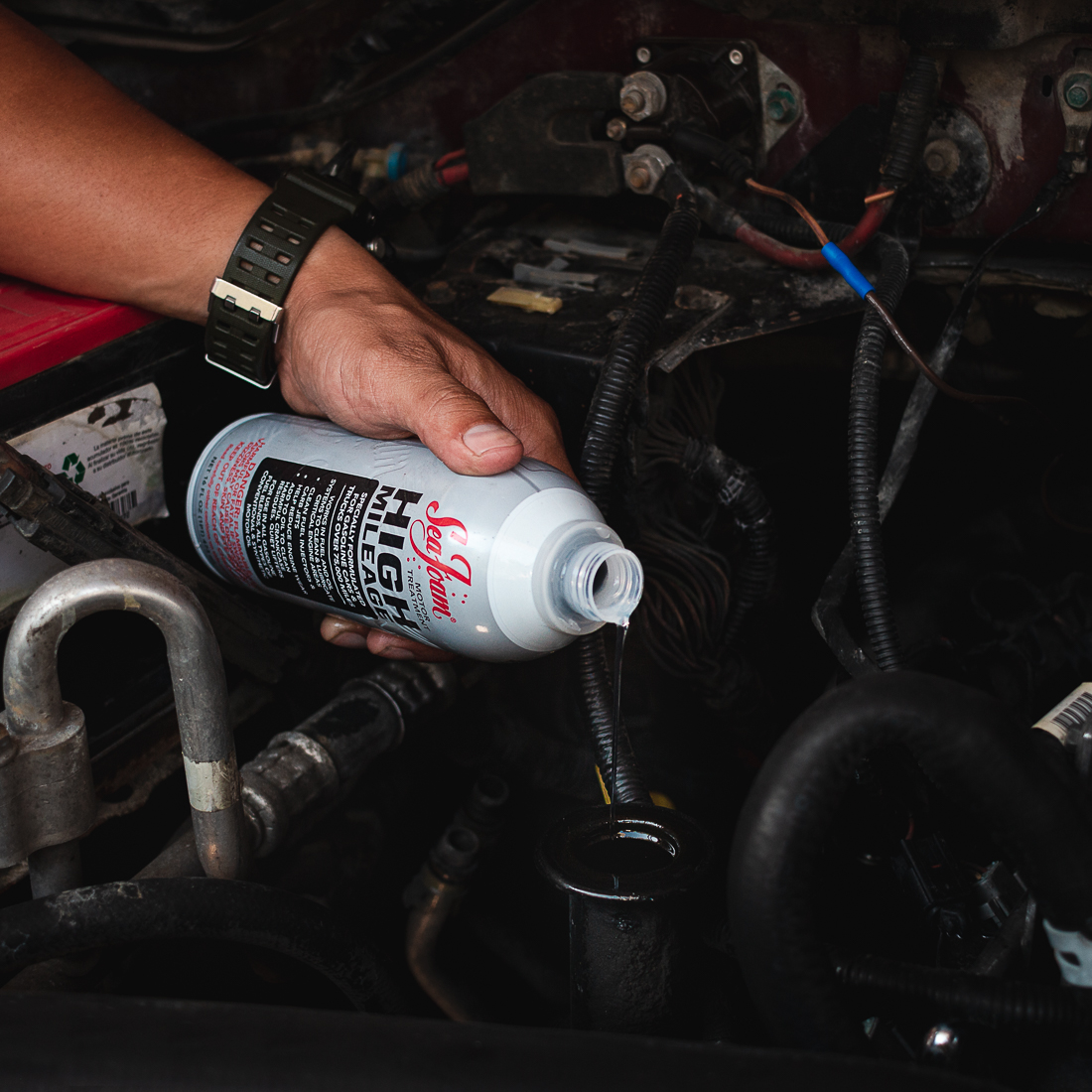 How to Use Sea Foam High Mileage Sea Foam International